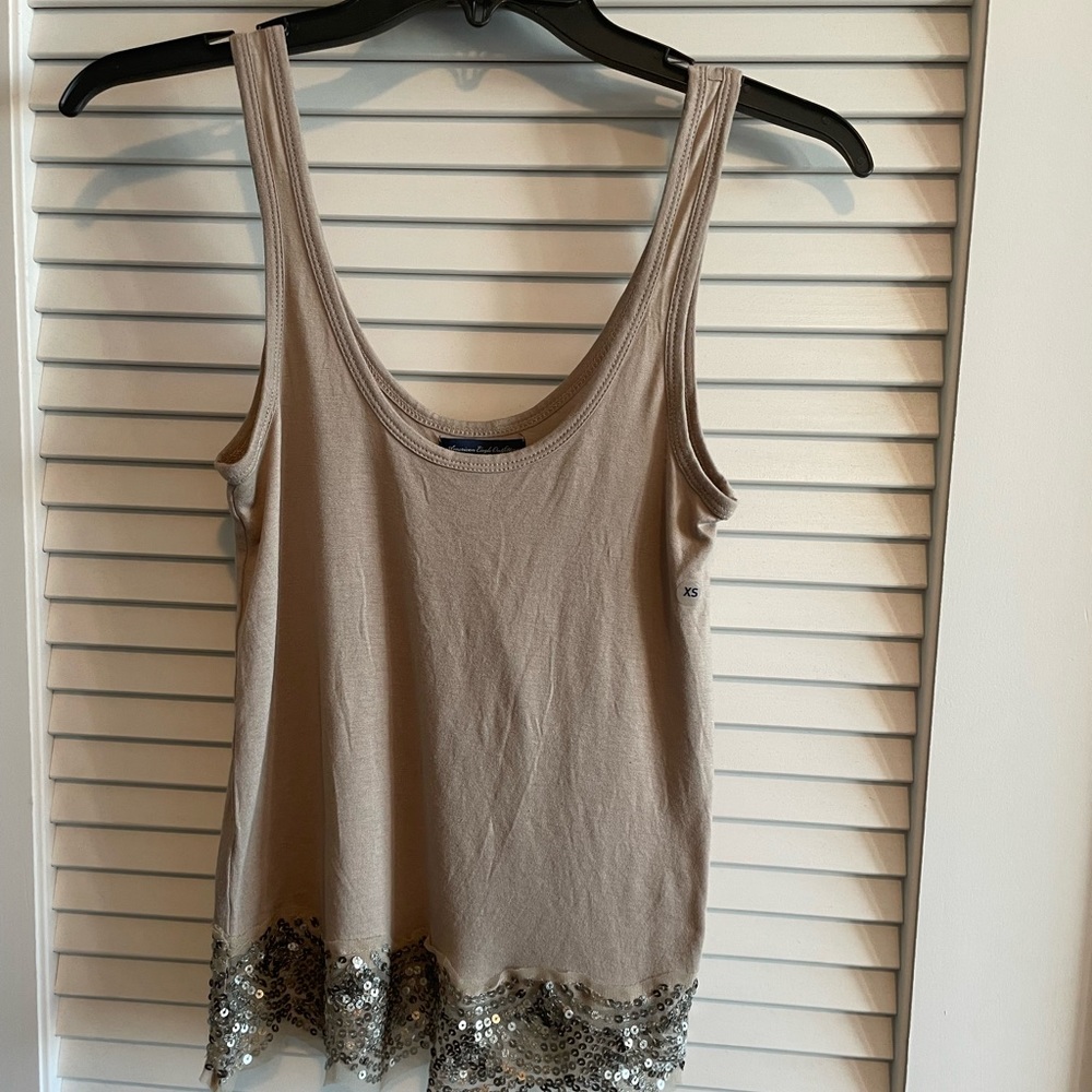 NWT American Eagle Tank w/Sequin | Size XS